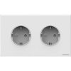 Ổ cắm đôi kiểu Đức 16A Schuko – Honeywell – EW4152SP0WHI