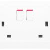 Ổ cắm đôi 3 chấu 13A có công tắc chuẩn Anh - WGMS213S